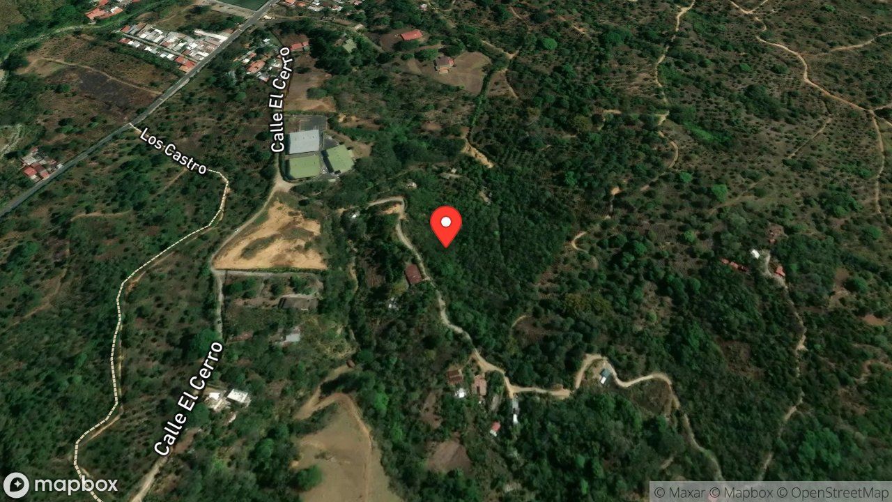 Mapa del incidente FUEGO EN CABAÑA