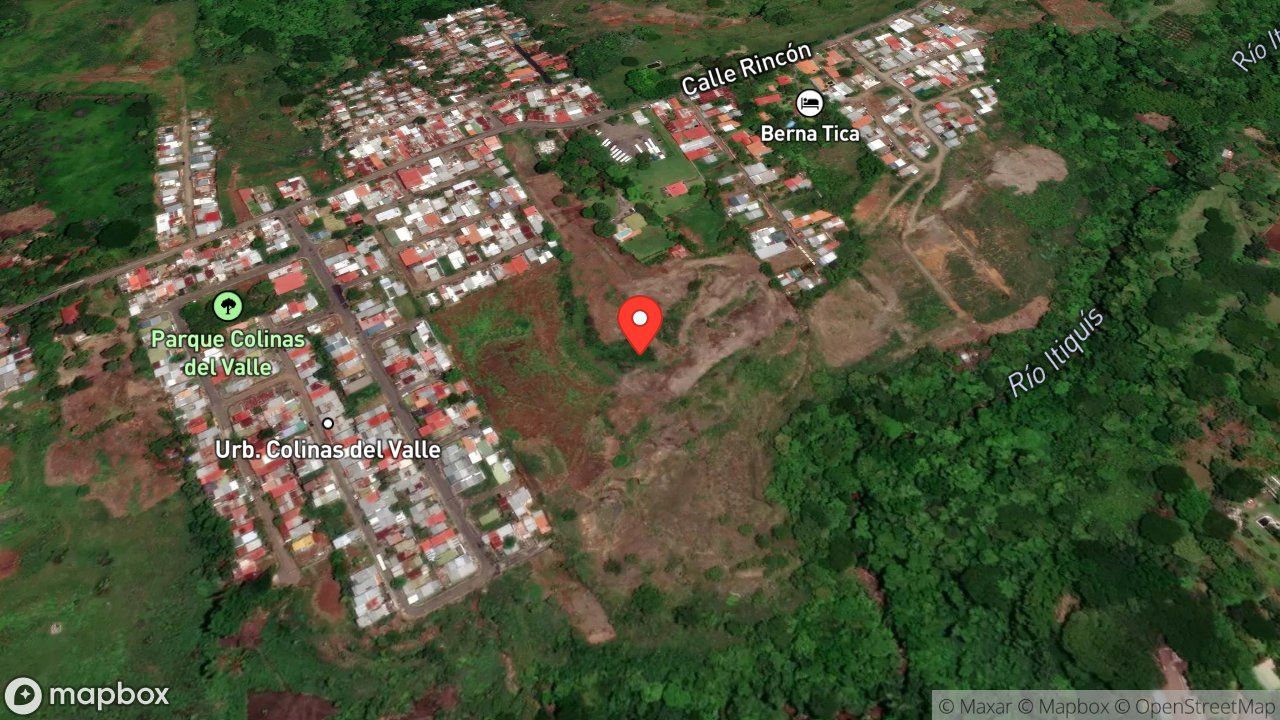 Mapa del incidente QUEMA DE CHARRAL CON AMENAZA