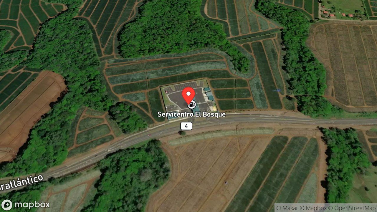Mapa del incidente FUEGO EN ESTRUCTURA TIPO RESTAURANTE