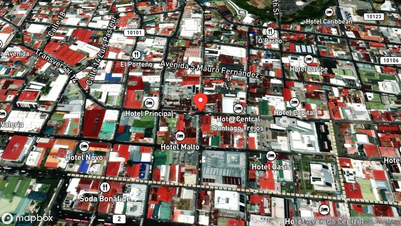 Mapa del incidente FUEGO EN ESTRUCTURA