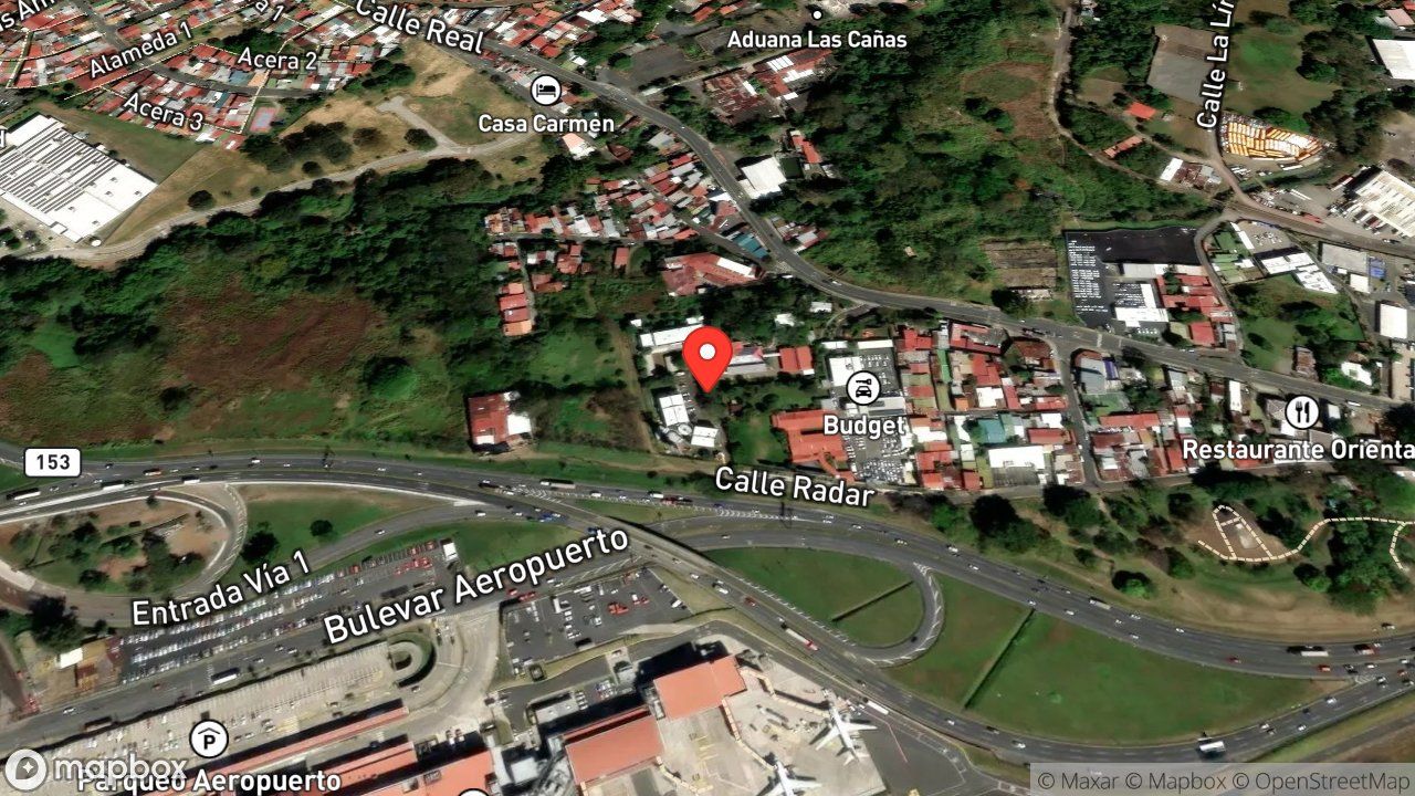 Mapa del incidente AMENAZA DE BOVINO