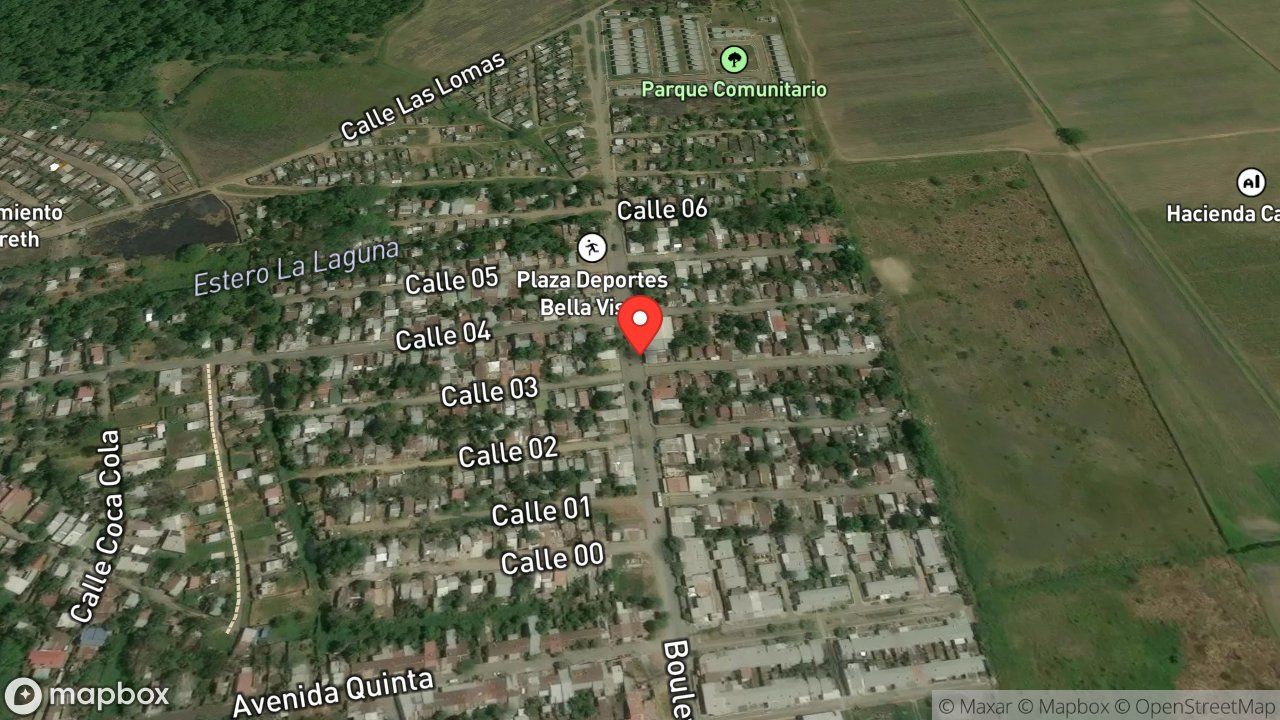Mapa del incidente V 195 REPORTA RESCATE Y EVACUACION DE PERSONAS POR INUNDACIONES