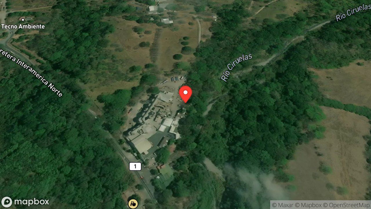 Mapa del incidente FUEGO EN BODEGAS