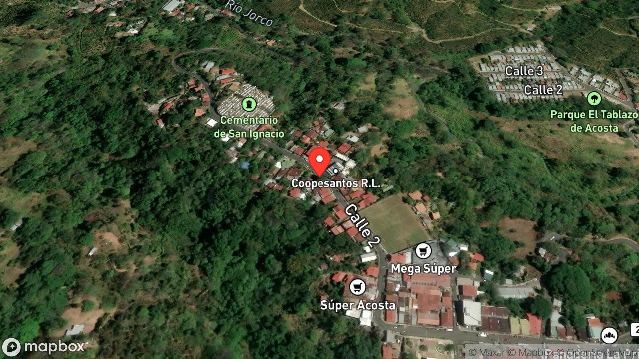 Mapa del incidente ESTACION DE ACOSTA REPORTA FUEGO EN ESTRUCTURA