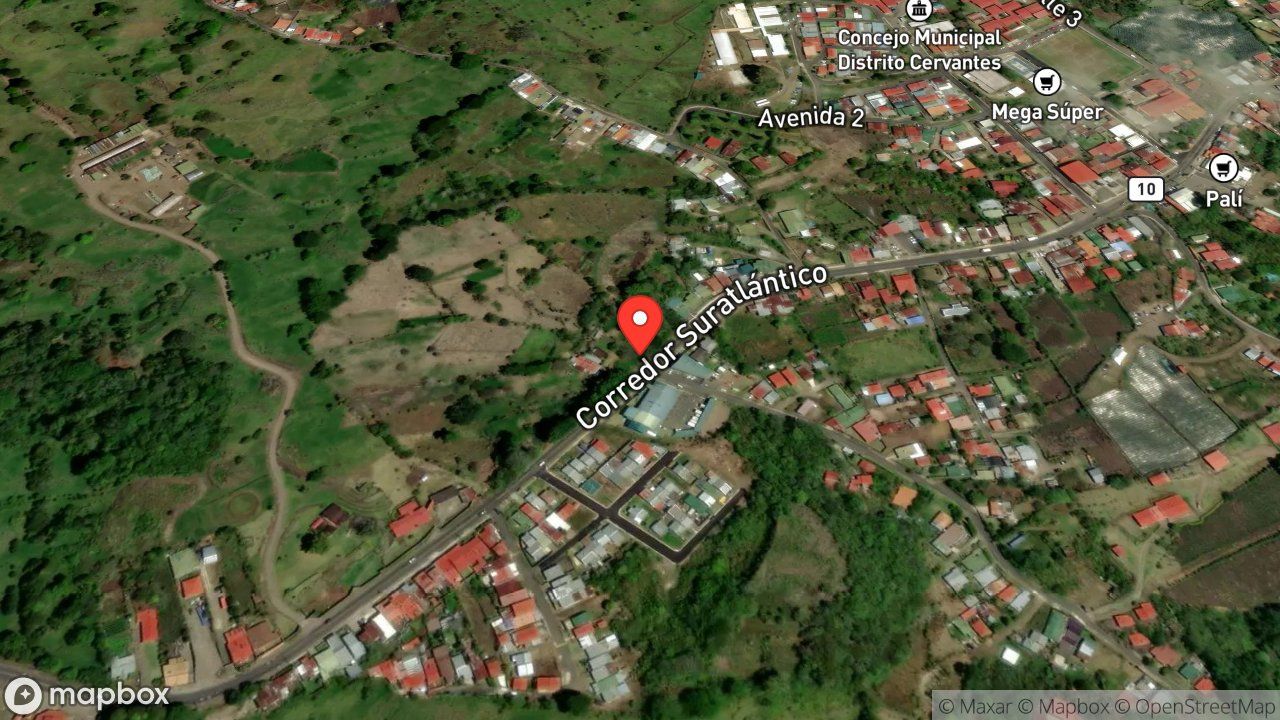 Mapa del incidente FUEGO EN ESTRUCTURA