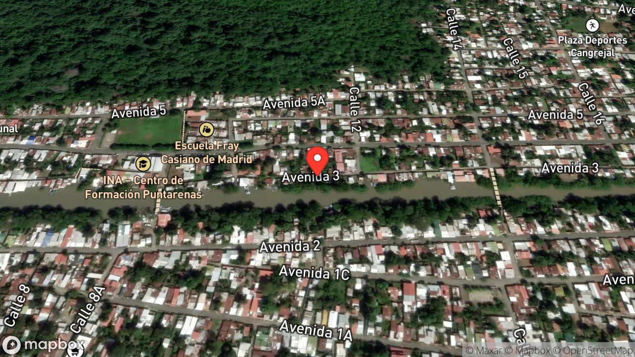 Mapa del incidente FUEGO EN VIVIENDA