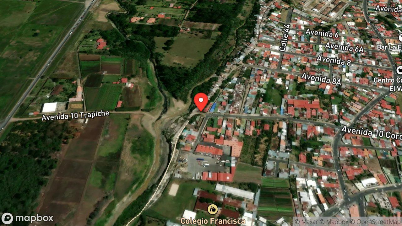 Mapa del incidente FUEGO EN ESTRUCTURA