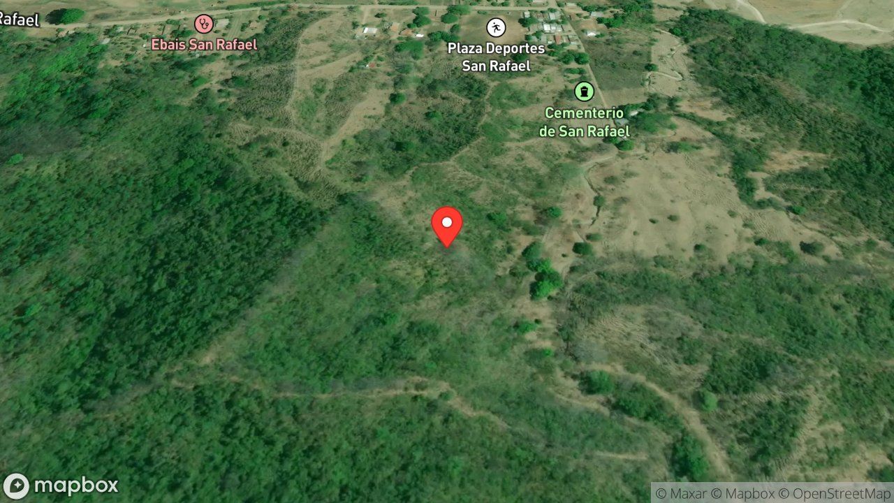 Mapa del incidente QUEMA DE CHARRAL