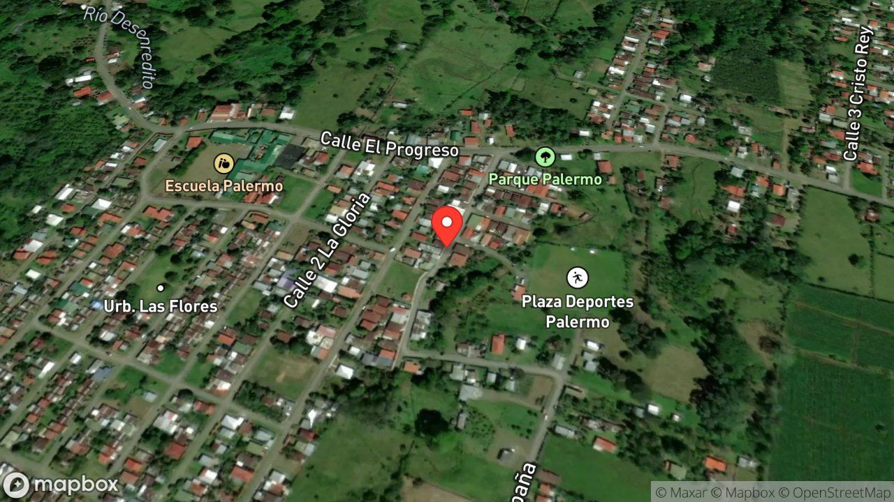 Mapa del incidente FUEGO EN VIVIENDA