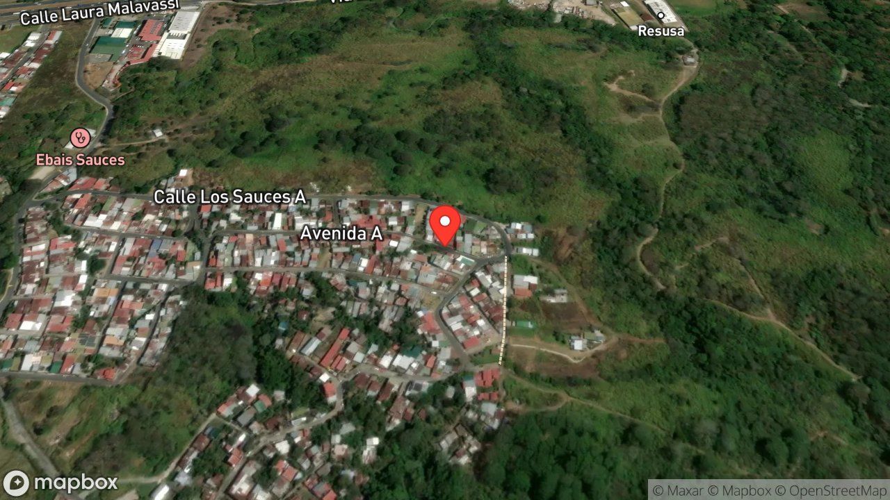 Mapa del incidente FUEGO EN VIVIENDA