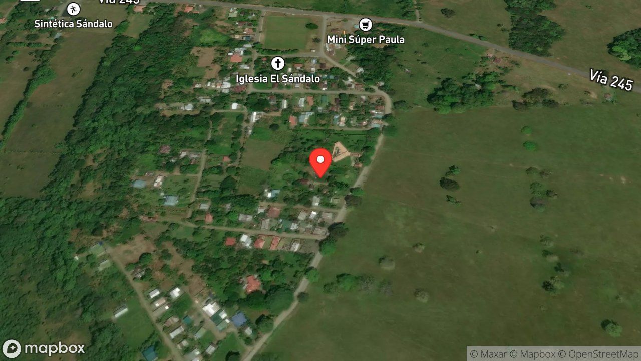 Mapa del incidente FUEGO EN VIVIENDA
