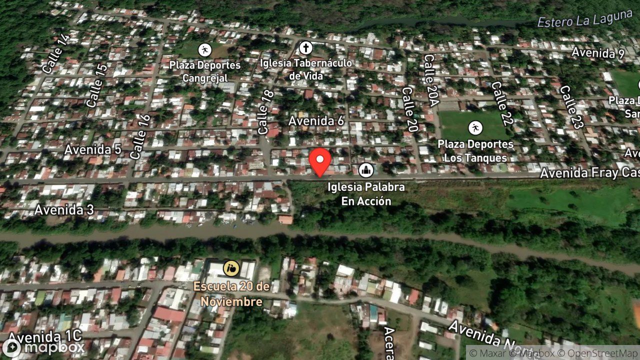 Mapa del incidente FUEGO EN VIVIENDA
