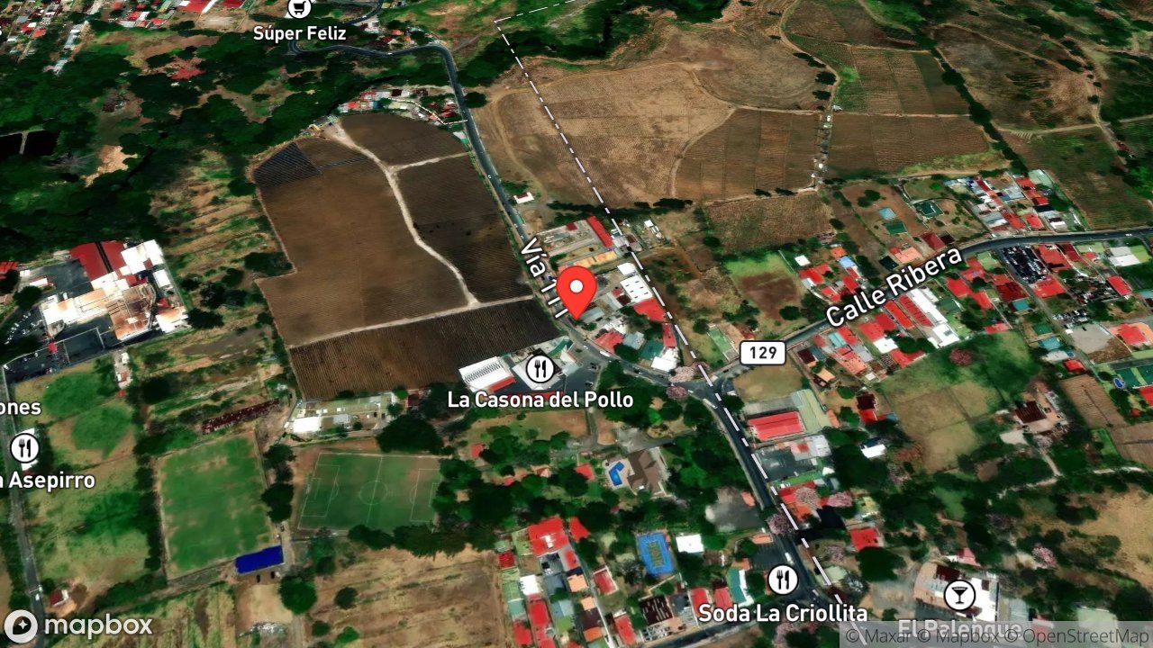 Mapa del incidente PERSONA ATRAPADA POR DERRUMBE