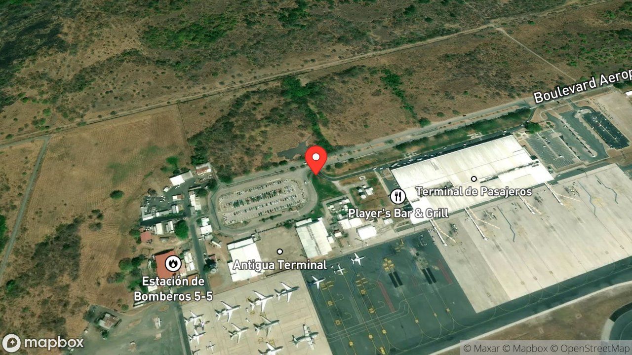 Mapa del incidente ESTACION DEL AEROPUERTO DANIEL ODUBER QUIROS REPORTA RESCATE ANIMAL