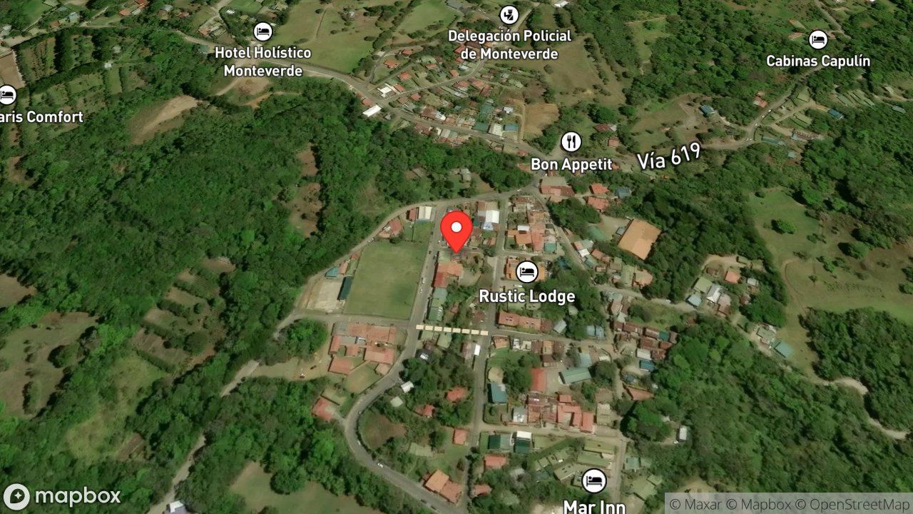 Mapa del incidente ESTACION DE MONTEVERDE REPORTA RESCATE ANIMAL