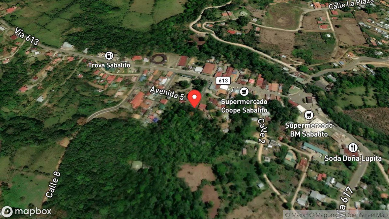 Mapa del incidente ESTACION DE SAN VITO REPORTA PEREZOSO