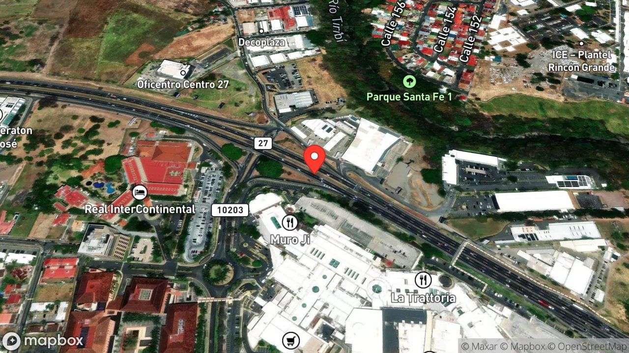 Mapa del incidente VUELCO DE VEHICULO ARTICULADO CON FUGA DE GAS LP