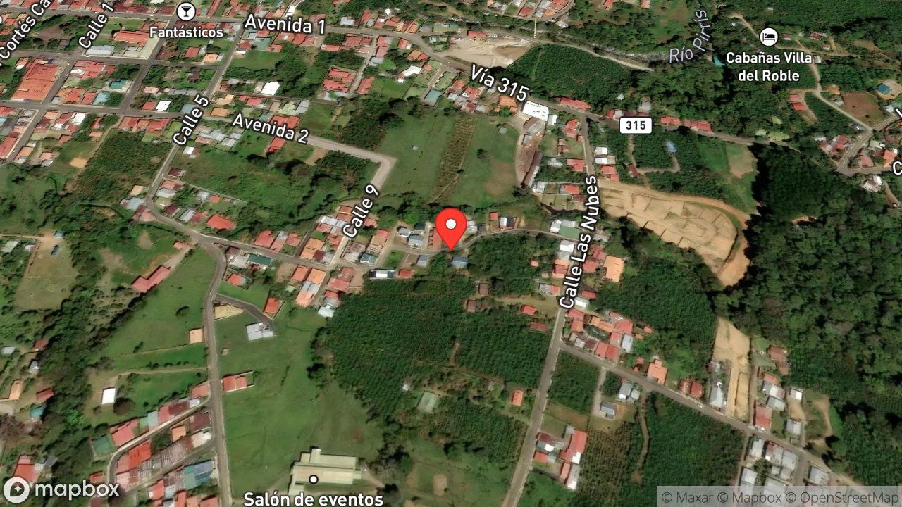 Mapa del incidente FUEGO EN VIVIENDA