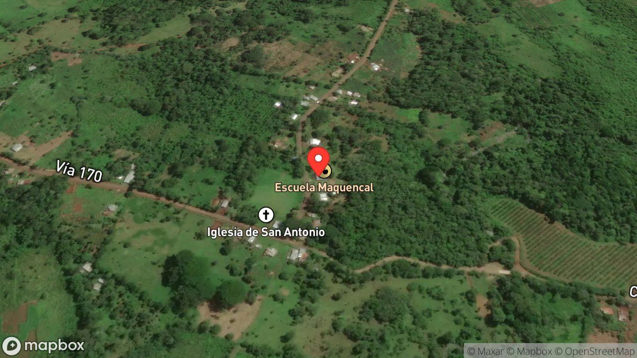 Mapa del incidente ESTACION DE LA CRUZ REPORTA SERPIENTE EN CENTRO EDUCATIVO