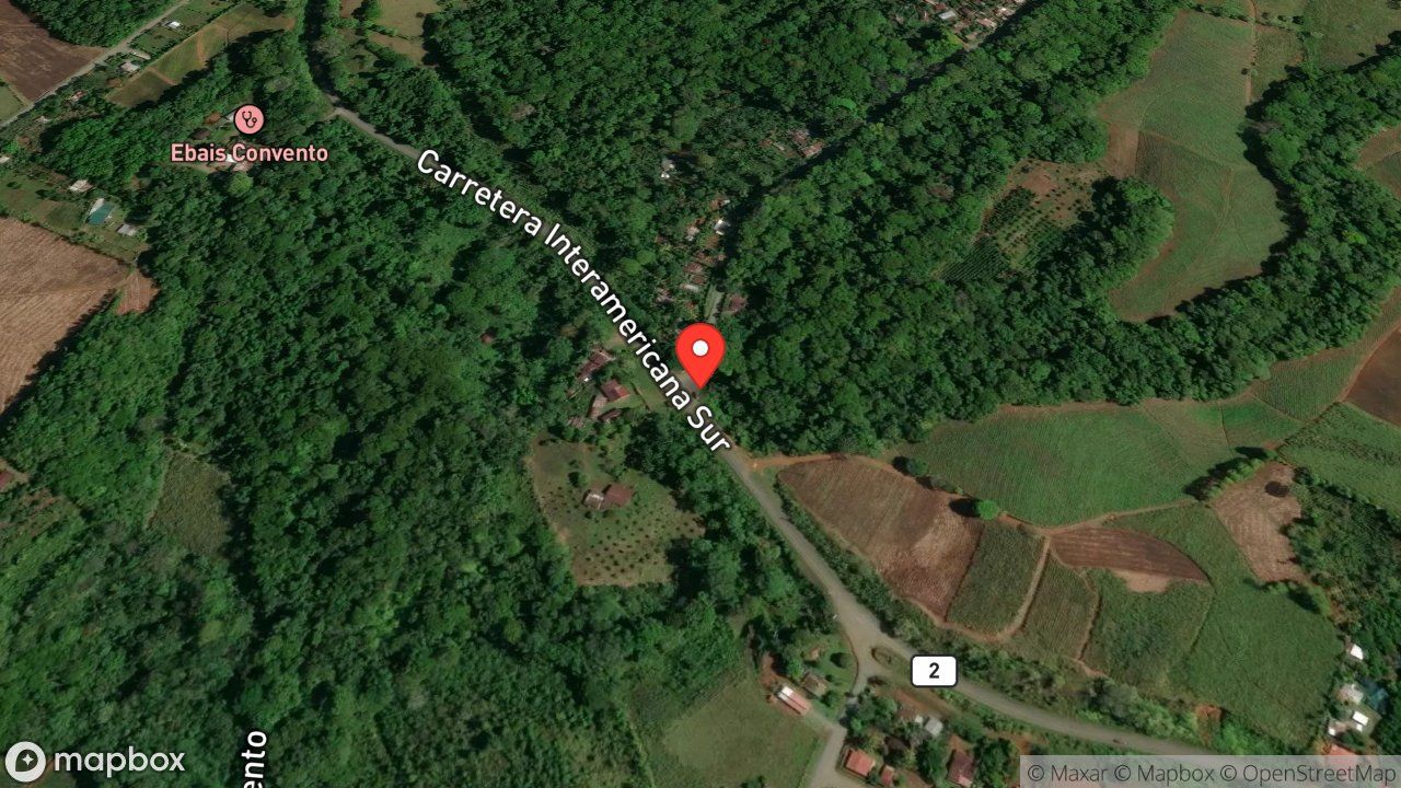 Mapa del incidente AMENAZA DE CANINO
