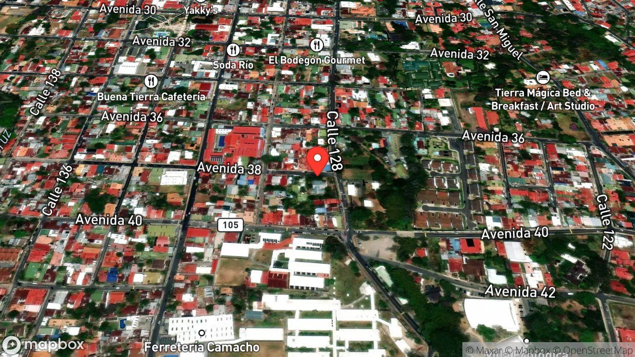 Mapa del incidente SERPIENTE EN VIVIENDA