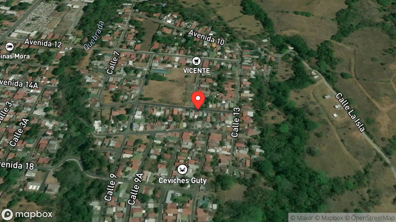 Mapa del incidente SERPIENTE EN VIVIENDA