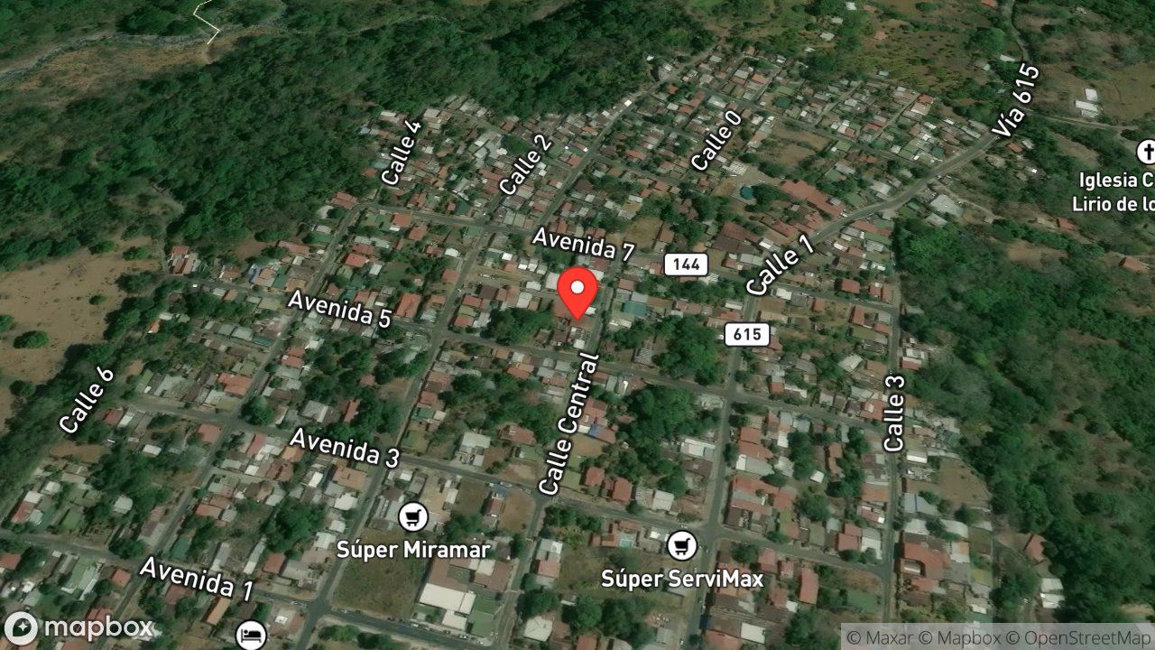 Mapa del incidente ENJAMBRE DE ABEJAS