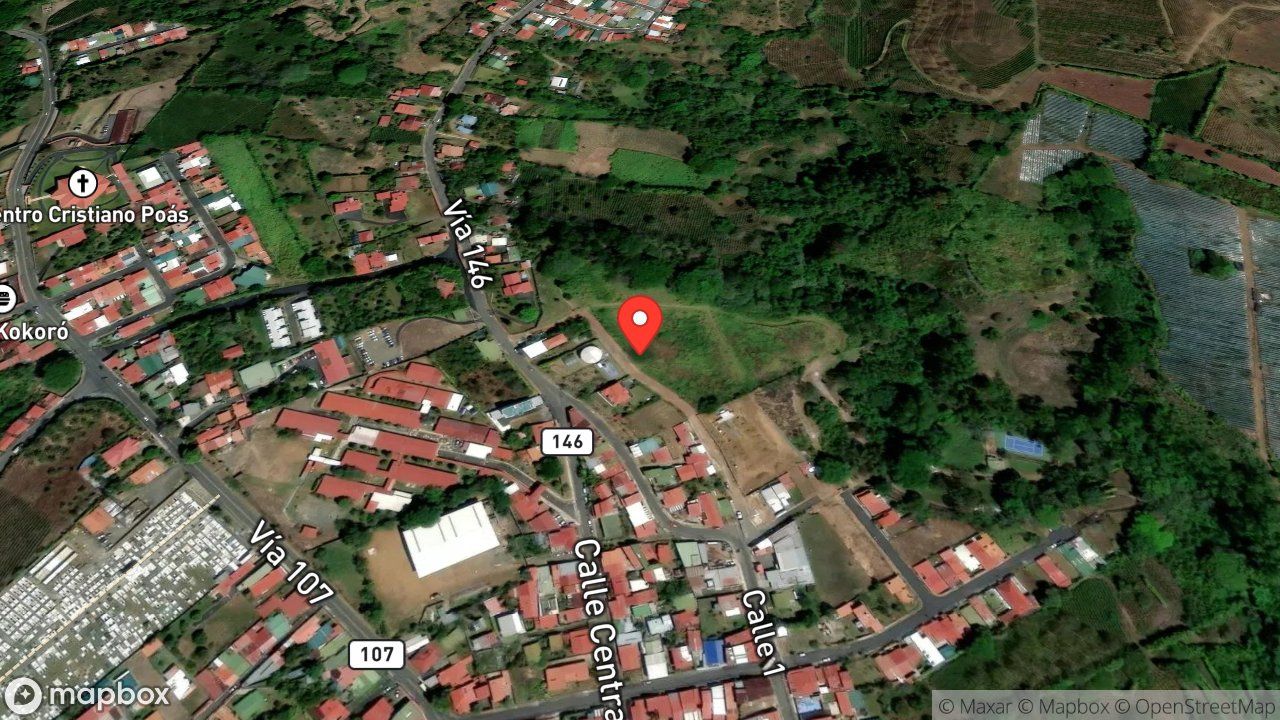 Mapa del incidente QUEMA DE CHARRAL CON AMENAZA