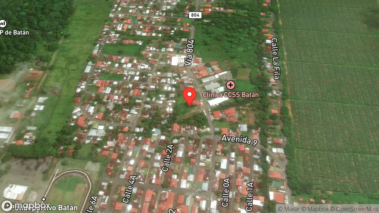 Mapa del incidente RESCATE DE PEREZOSO