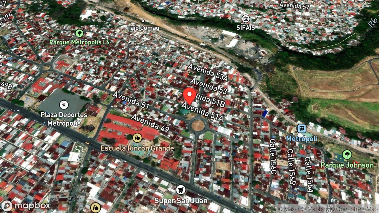 Mapa del incidente FUEGO EN VIVIENDA