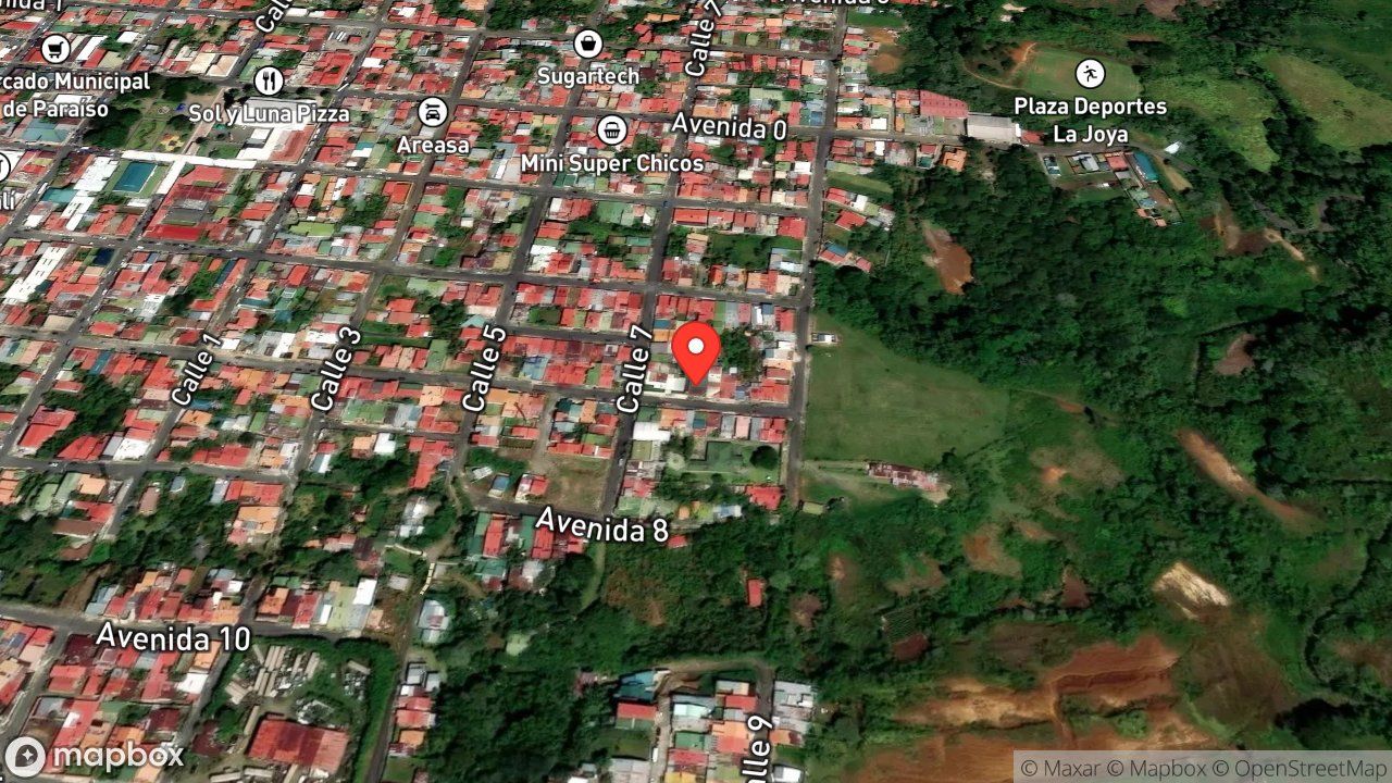 Mapa del incidente ZARIGUEYA ATRAPADA