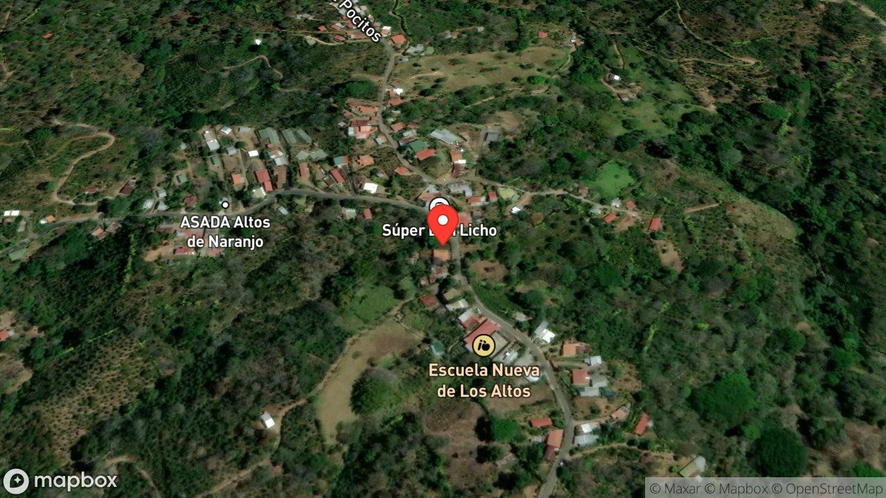 Mapa del incidente ENJAMBRE DE ABEJAS