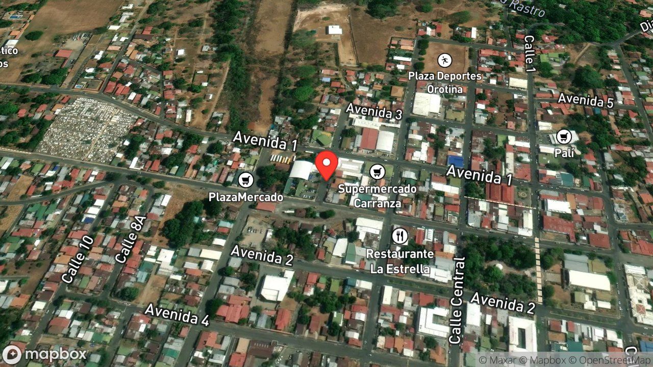 Mapa del incidente RESCATE DE ZARIGUEYA PRENSADA