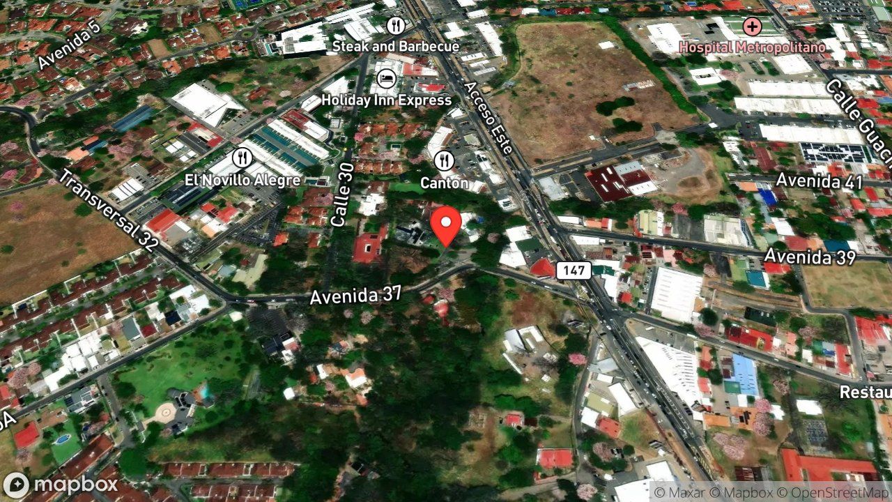 Mapa del incidente ESTACION DE SANTA ANA REPORTA SERPIENTE