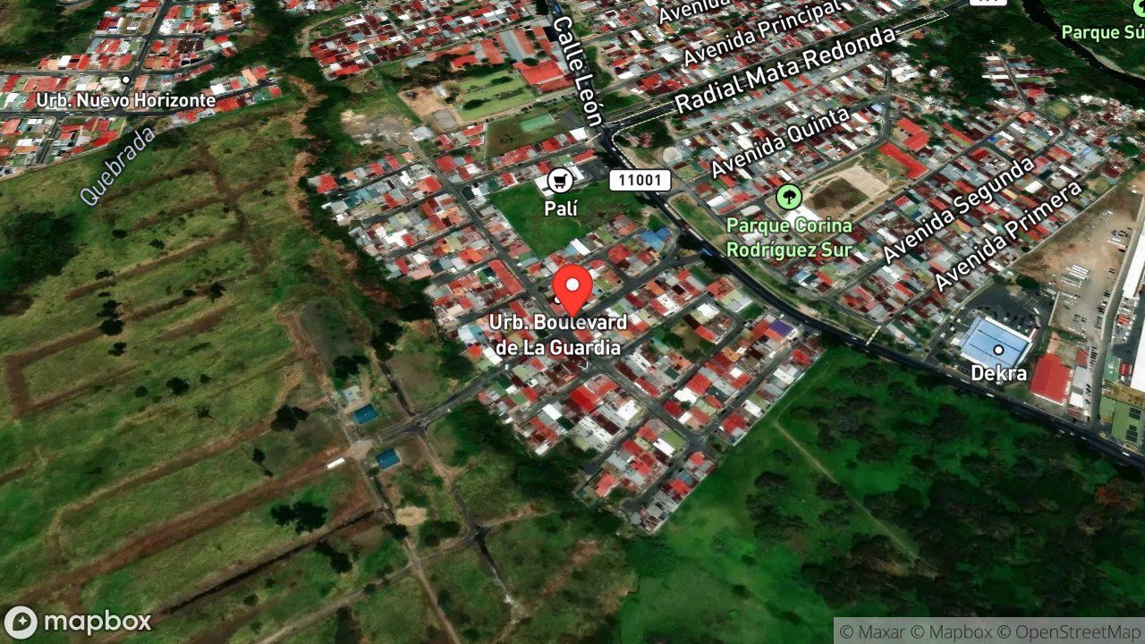 Mapa del incidente TENDIDO ELECTRICO A NIVEL DEL SUELO