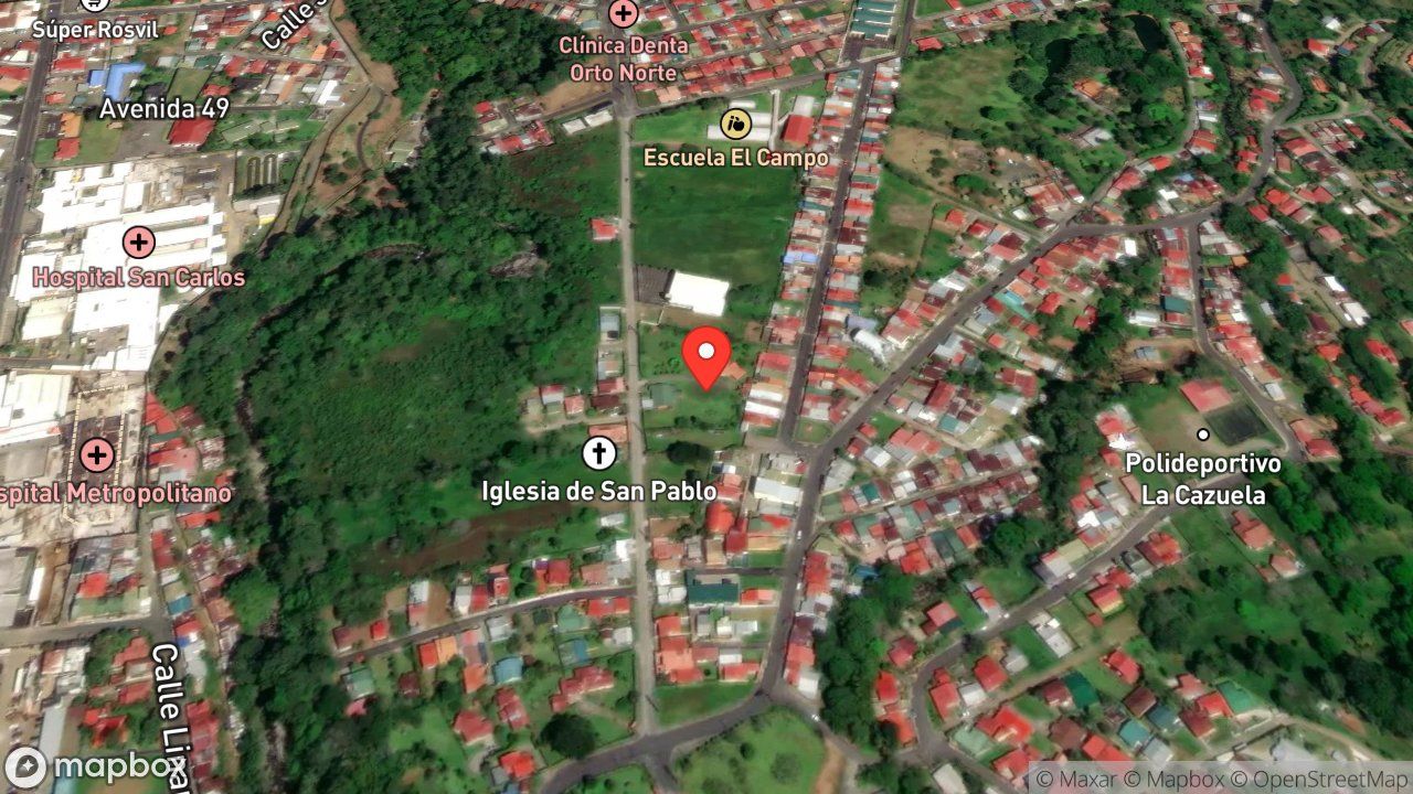 Mapa del incidente ESTACION DE CIUDAD QUESADA REPORTA SERPIENTE