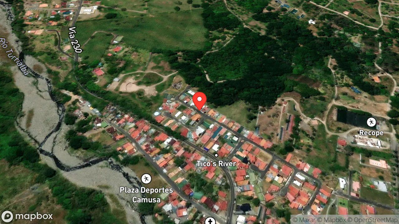 Mapa del incidente SERPIENTE EN VIVIENDA