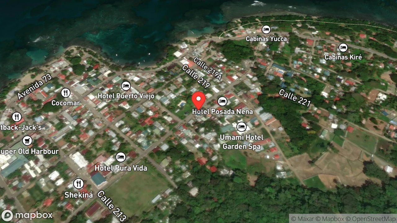 Mapa del incidente ENJAMBRE DE ABEJAS EN HOTEL