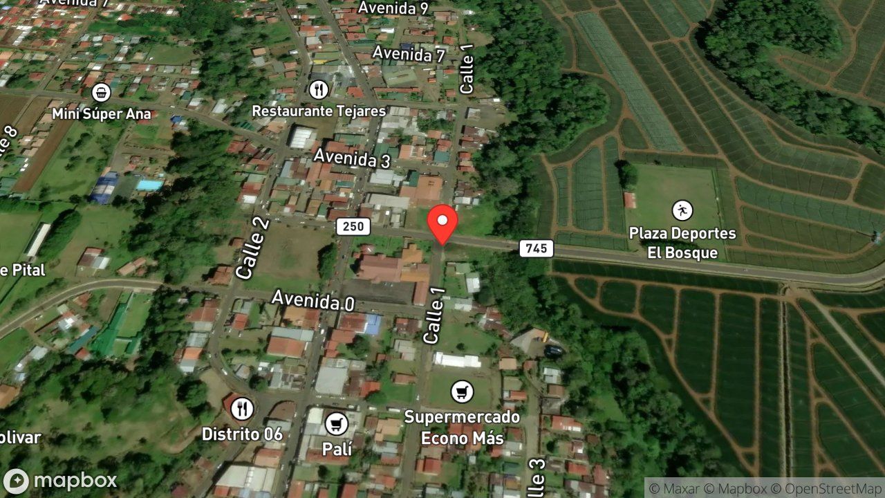 Mapa del incidente RESCATE DE OSO PEREZOSO