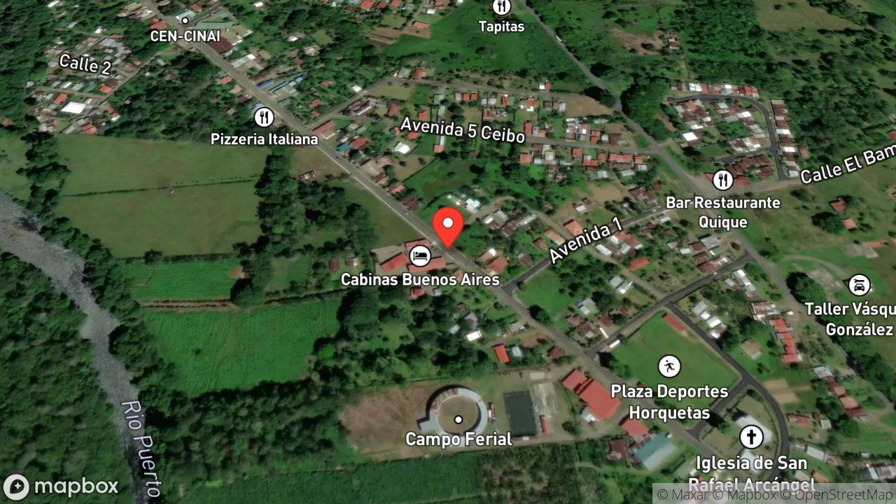Mapa del incidente RESCATE DE OSO PEREZOSO EN VIVIENDA