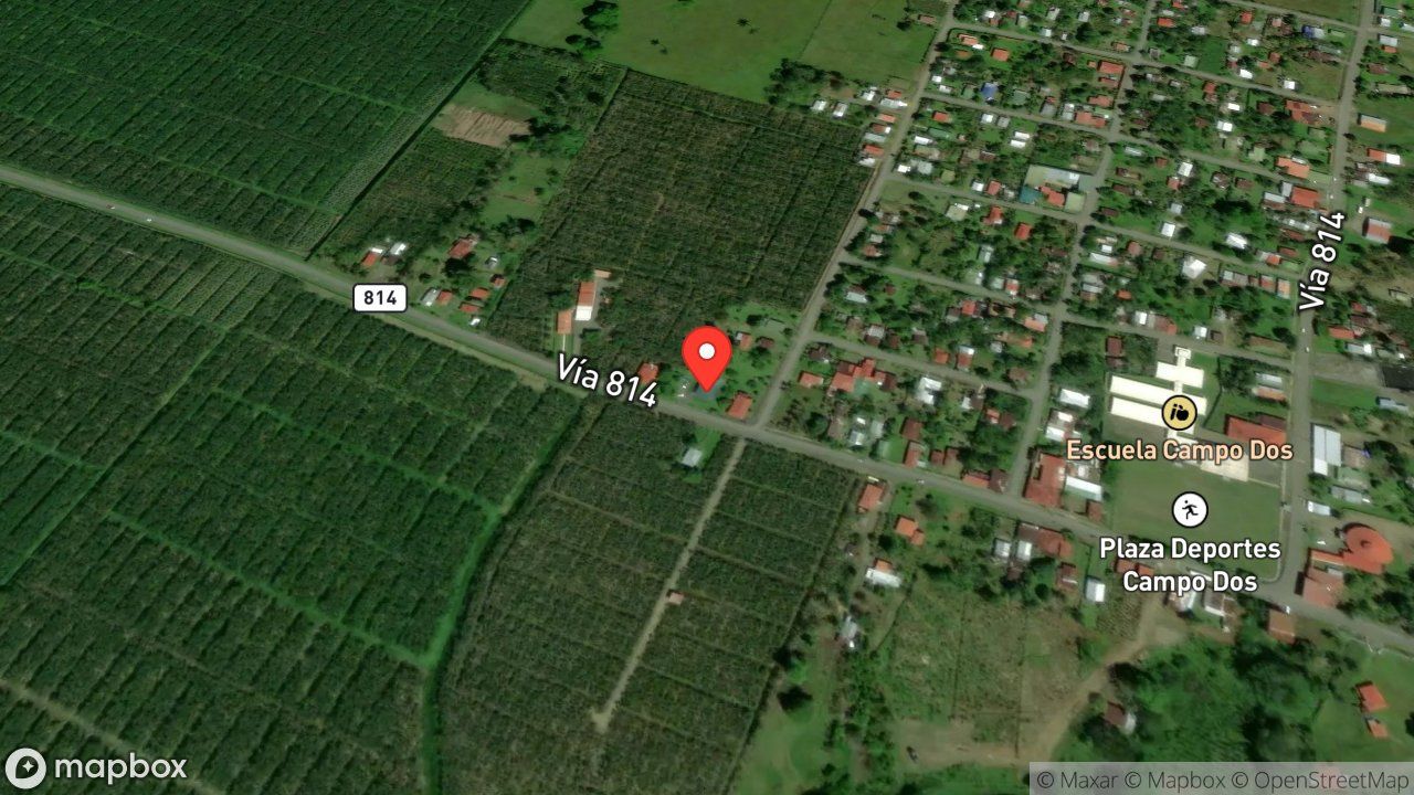 Mapa del incidente ESTACION DE CARIARI REPORTA RESCATE DE UNA TORTUGA