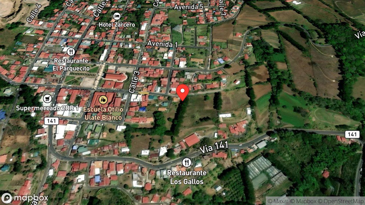 Mapa del incidente QUEMA DE CHARRAL CON AMENAZA