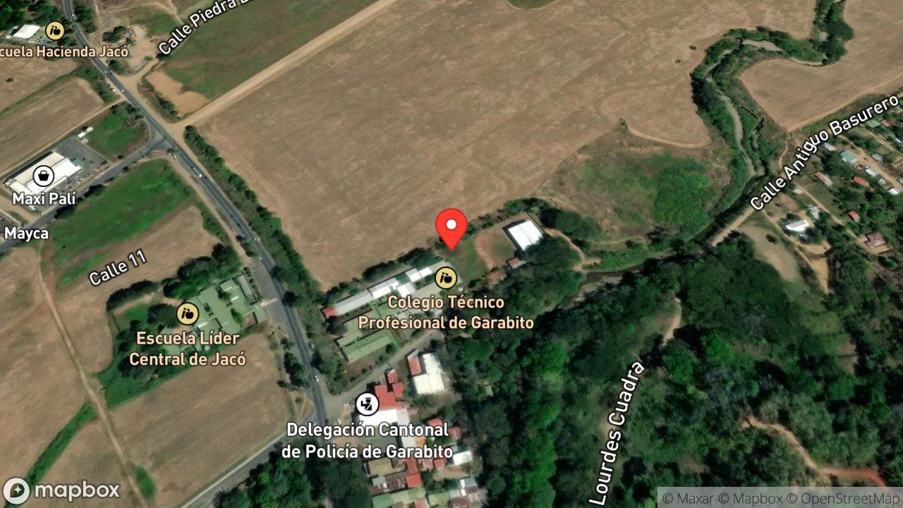 Mapa del incidente AMENAZA DE SERPIENTE