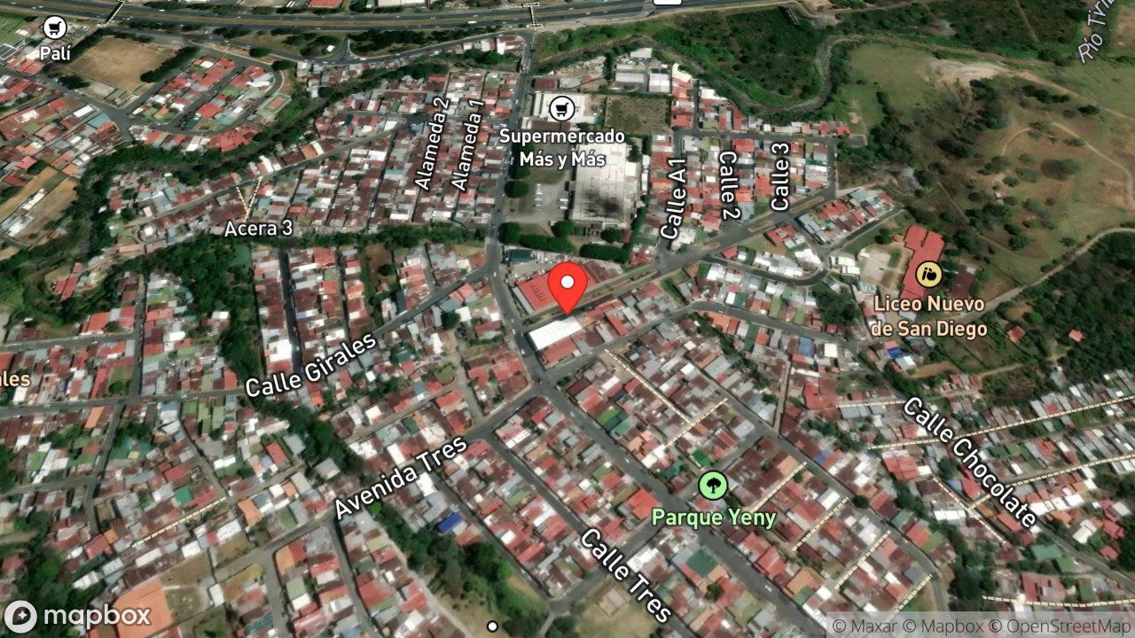 Mapa del incidente CORTO CIRCUITO EN ACOMETIDA