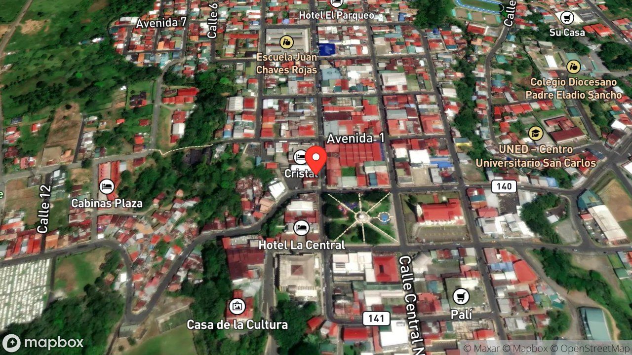 Mapa del incidente PERSONA ENCERRADA DENTRO DE UN CAJERO