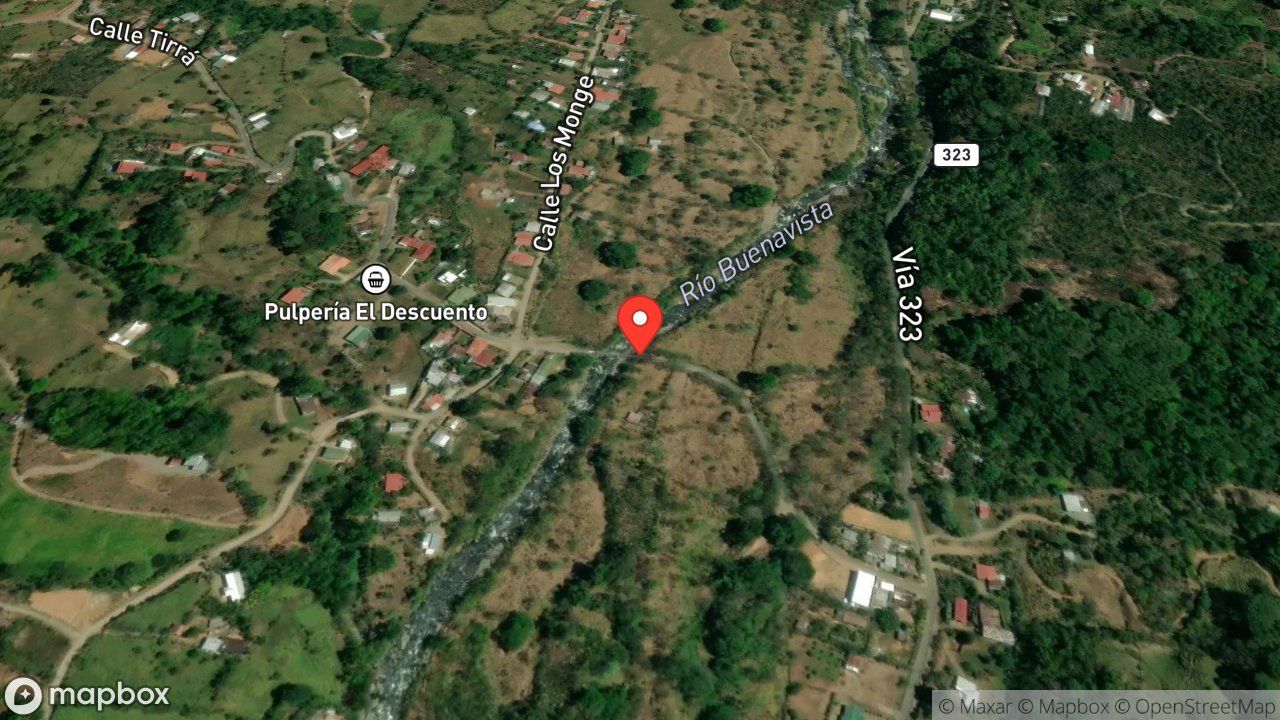 Mapa del incidente COLISION DE MOTOCICLETA CON PERSONA PRENSADA