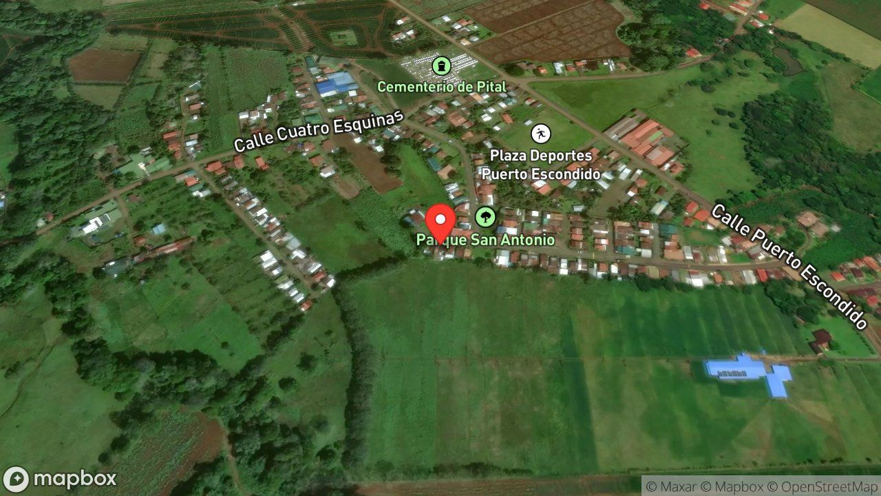 Mapa del incidente AMENAZA DE SERPIENTE