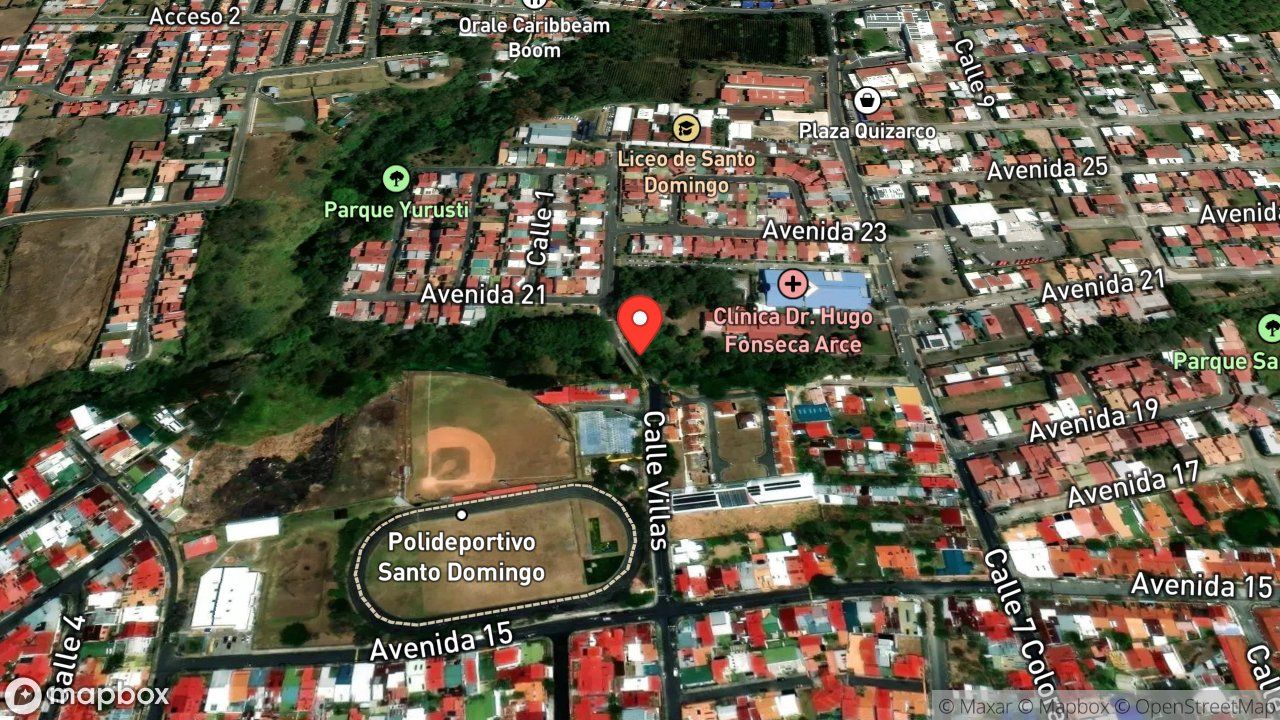 Mapa del incidente PRECIPITACION DE MASCULINO EN PUENTE