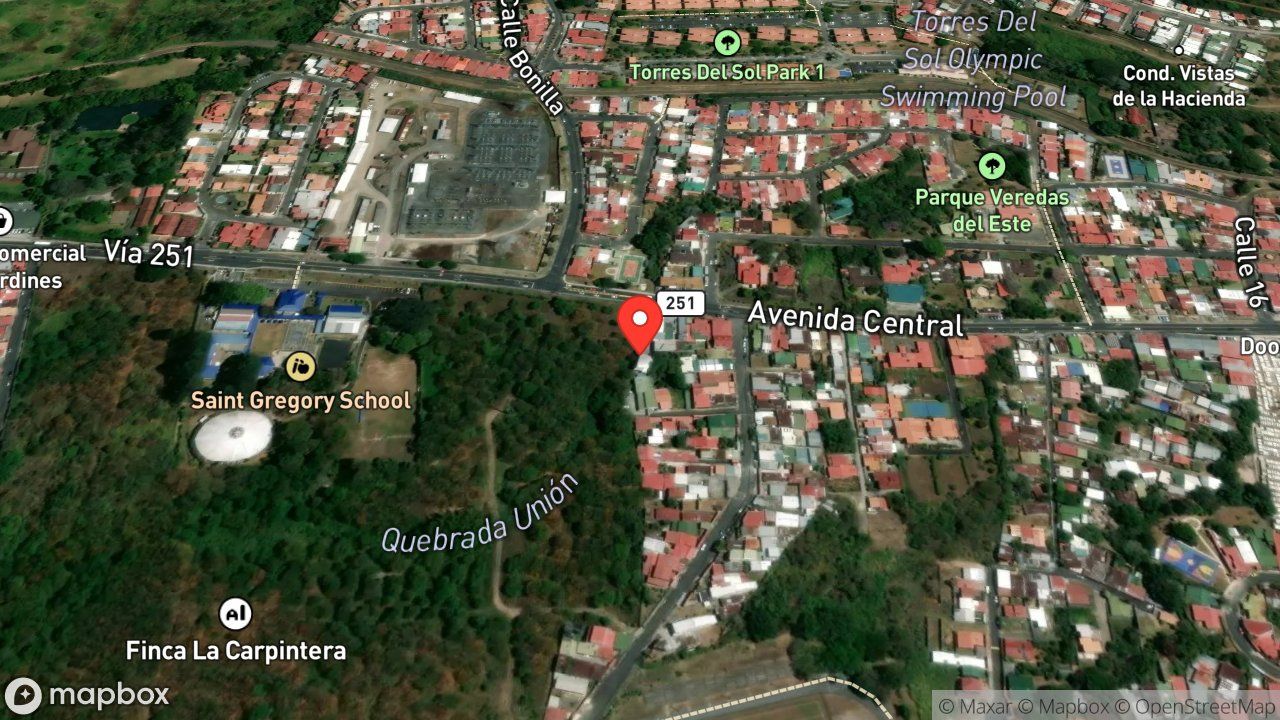 Mapa del incidente ESTACION DE TRES RIOS REPORTA ENJAMBRE DE ABEJAS
