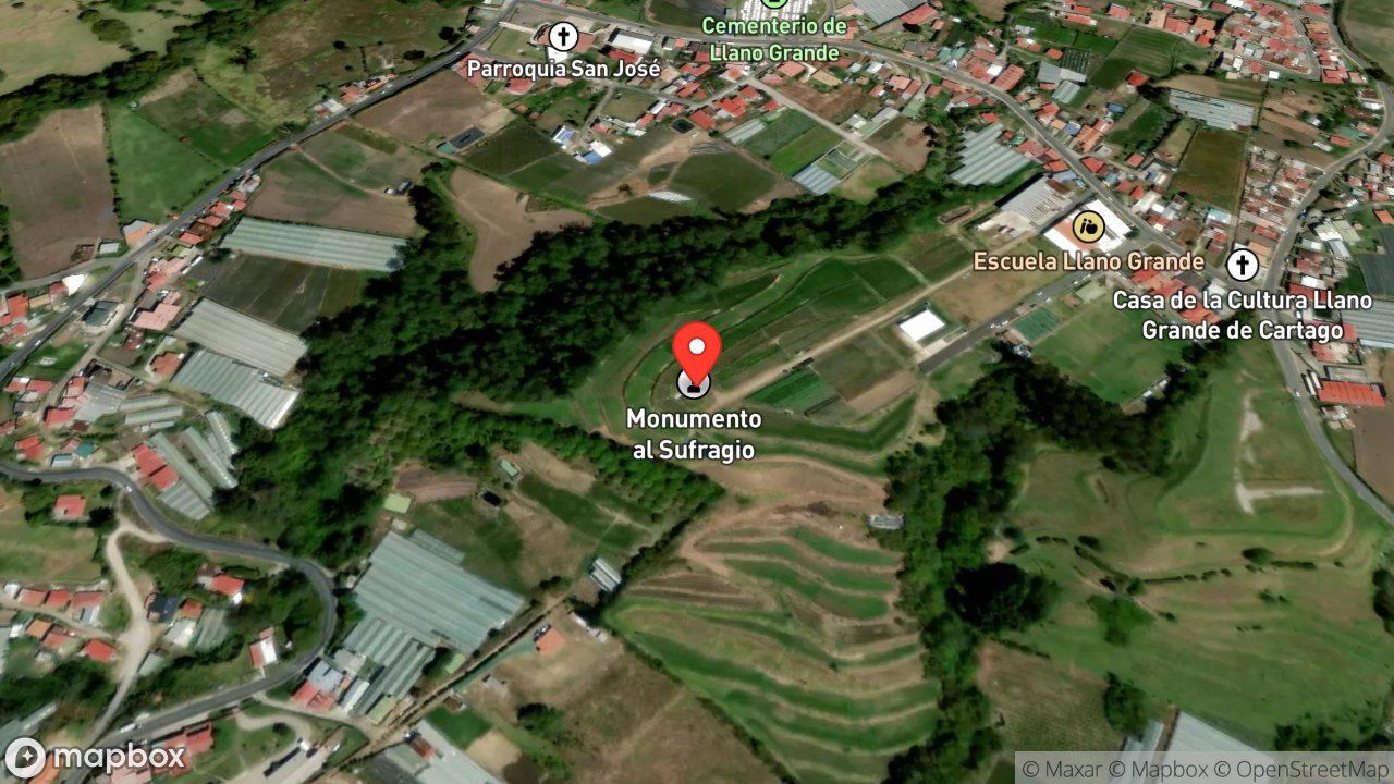 Mapa del incidente QUEMA DE CHARRAL CON AMENAZA